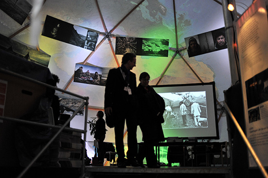 Images from NOOR exhibits and activities throughout  the Global Climate Summit in Copenhagen in December 2009.