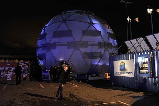 Images from NOOR exhibits and activities throughout  the Global Climate Summit in Copenhagen in December 2009.